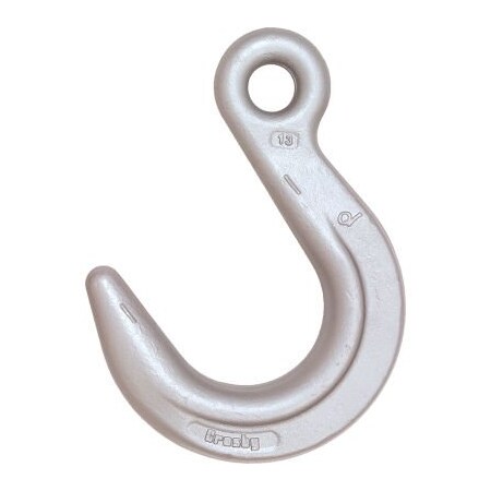 Mazzella Crosby G100 Chain Eye Foundry Hook 3/8", 8800 LBS WLL A-1329 1026289